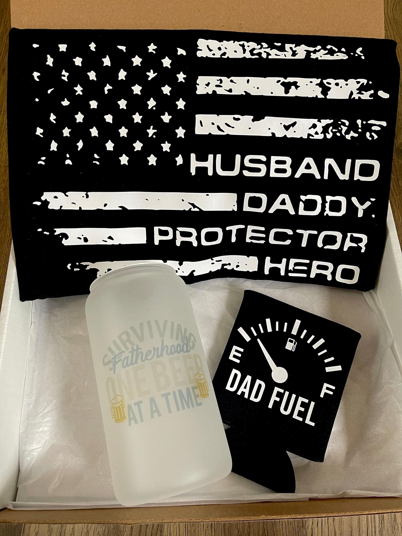 Father s Day Gift Box, Present, Gift, Husband Daddy Protector Hero, Dad, Fatherhood M