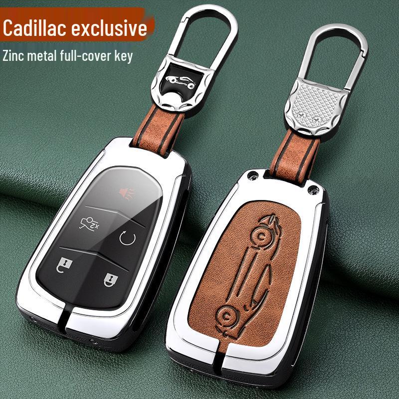 Cadillac XT5, CT5, XT4, XT6, CT6, XTS, ATSL, CT4 Premium Metal Key Cover