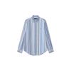 Polo Solid Color Striped Button Long Sleeve Shirt Men Shirts Multiple-Colors 710937997-002