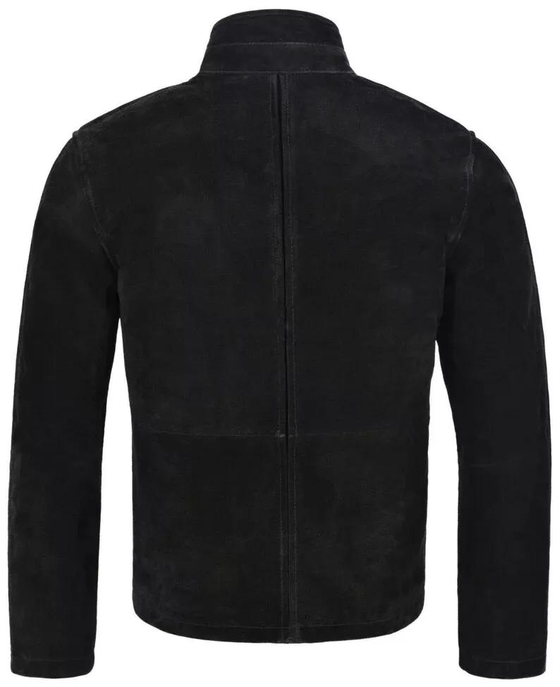 Lambskin Motorcycle Black Handmade Jacket Suede Leather Party Men Designer Biker