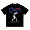 2026 Shohei Ohtani Tričko z čisté bavlny Baseballová hvězda High Street Tričko Prodyšný top Pro dospělé S kulatým výstřihem Ležérní tričko Streetwear