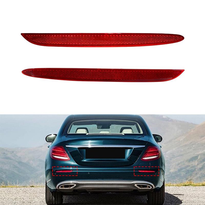 A2178200174 A2178200274 Rear Bumper Reflector Fog Light Warning Lamp Reflective Strips For Mercedes Benz E Class W213