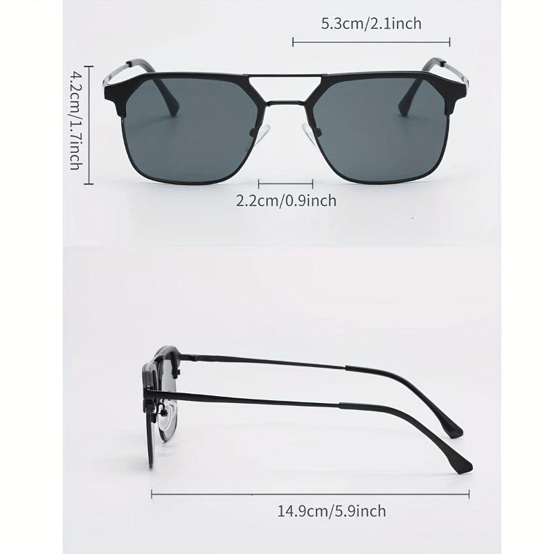 Men'S Stylish Geometric sunglasses Perfect for Street Style & Everyday Use