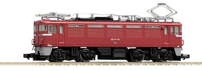 TOMYTEC TOMIX N Gauge Type Late 7140 Railway Model Electric Locomotive ED75-0 (without Eaves, Model)