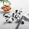 1Pcs Cute Panda Pillow Chopsticks Holder Japanese Ceramic Chopstick Ceramic Home Decor Spoon Holder Tableware Kitchen Tools