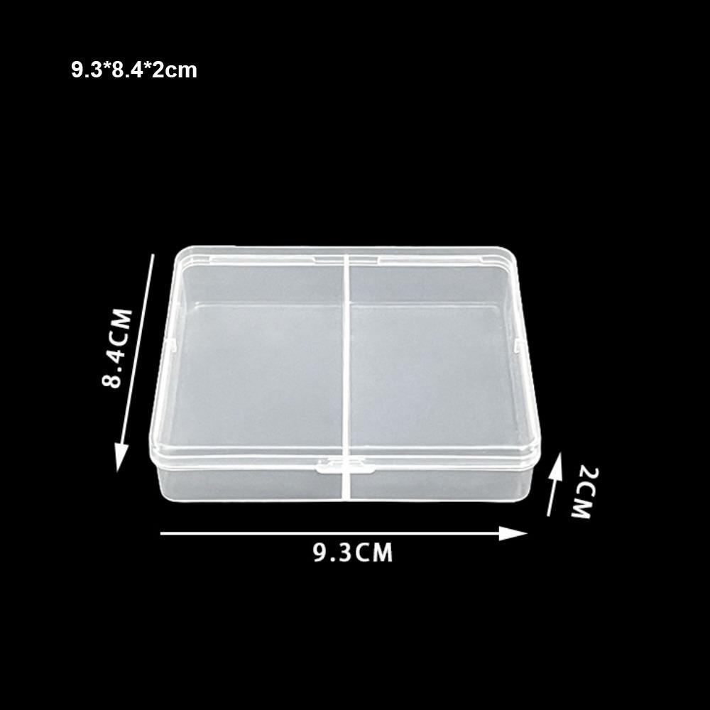 Transparent Jewelry Beads Container Small Items Case Sundries Organizer  Fishing Tools Accessories