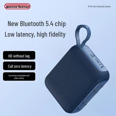 Newsmy BT08 Portable Mini Bluetooth Speaker CN Plug (adapter Included)