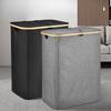 Folding Dirty Laundry Basket Removable Laundry Baskets Portable Clothes Organizer Hamper Large Bathroom Storage Hampers with Lid