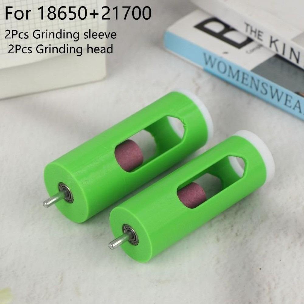 1 Set High-Efficiency Lithium Battery Grinding Tools for 18650/21700 Lithium Battery
