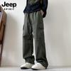 JEEP SPIRIT Men's Loose Straight Cargo Pants