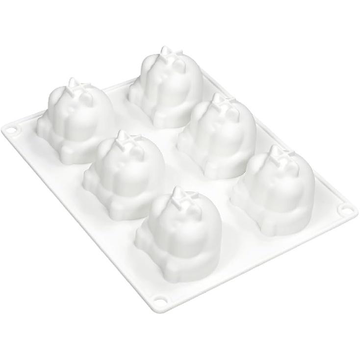 Mostsom 3D Hamster Shape Silicone Mold Cake Baking Molds for Dessert Cake Mousse Heart Shape Molds for Making Handmade Soap Making Chocolate Mould