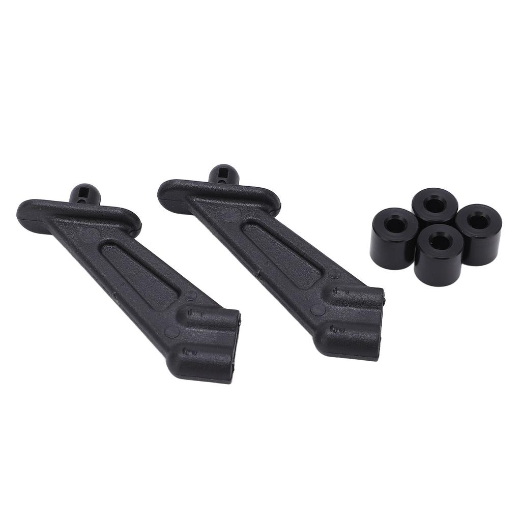 RC Car Rear Wing Bracket Black Plastic High Strength Replacement RC Car Rear Wing Bracket For ZD