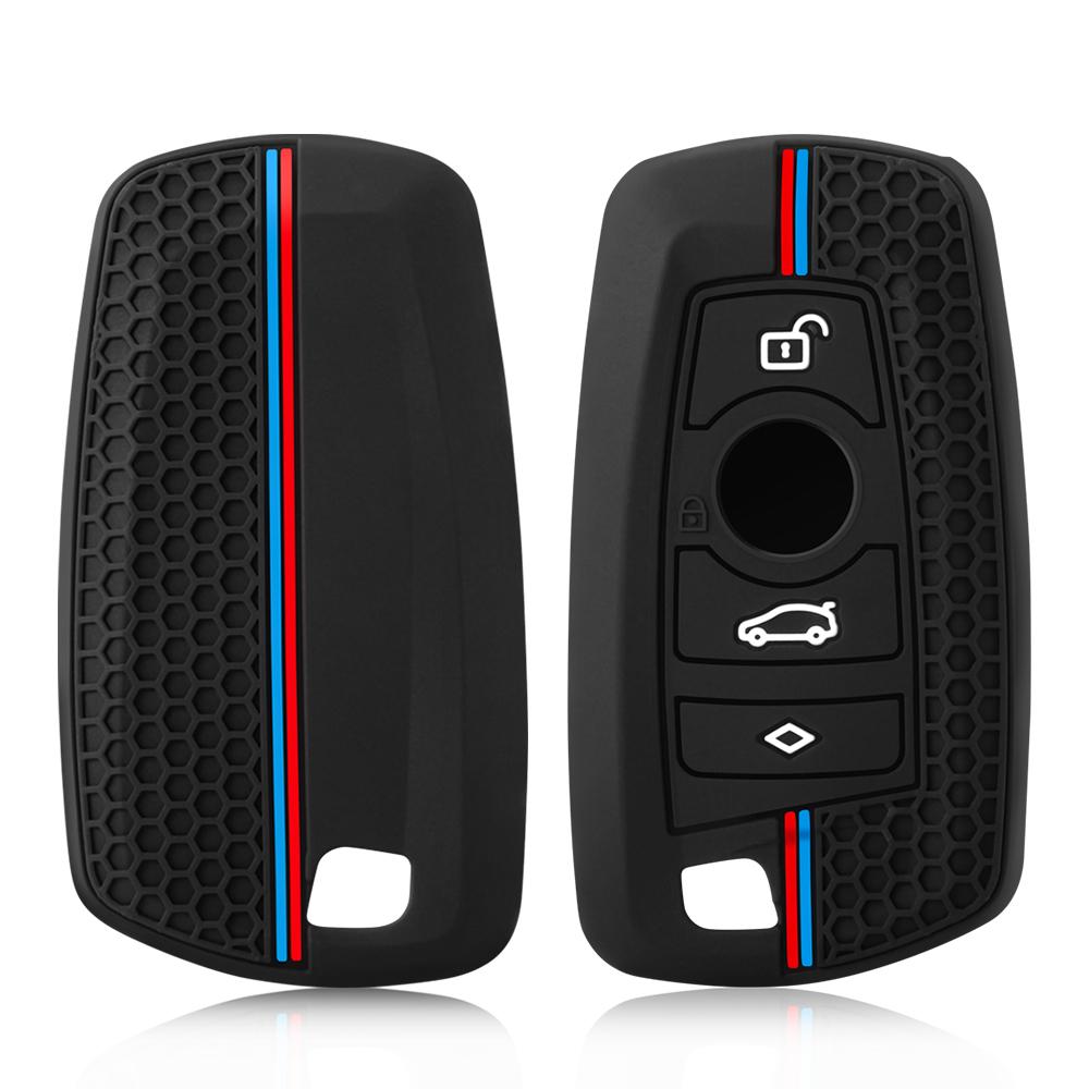 Silicone Car Key Case Keychain Cover For Bmw 1 2 3 4 5 6 7 Series X1 X3 X4 X5 X6 F36 F25 F26 F30 F34 F10 F07 F20 Z10 G30 F15 F16