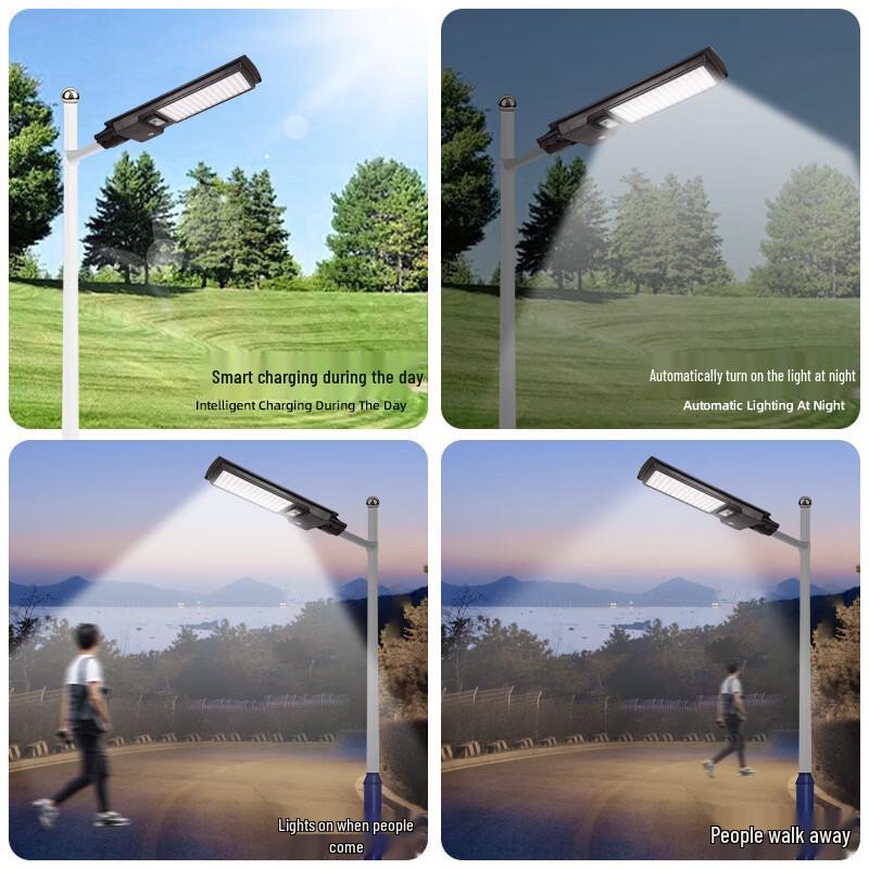 HEIXIE 540-LED Integrated Solar Street Light