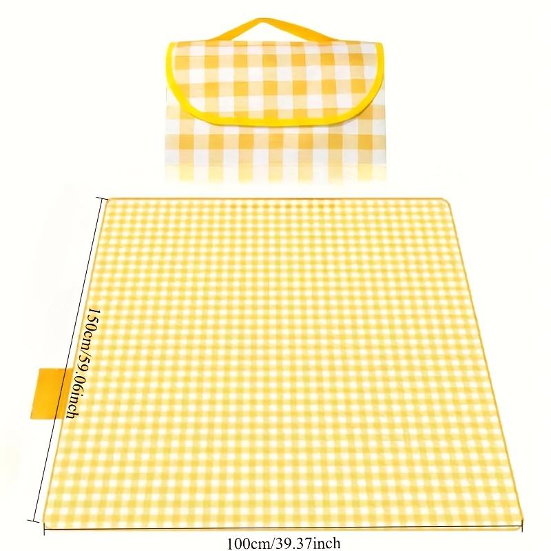 1pc High Quality Picnic Blanket - Durable, Foldable, Lightweight for Spring Outings, Beach & Camping, Resistant To Tears/Beach/Indoor Use