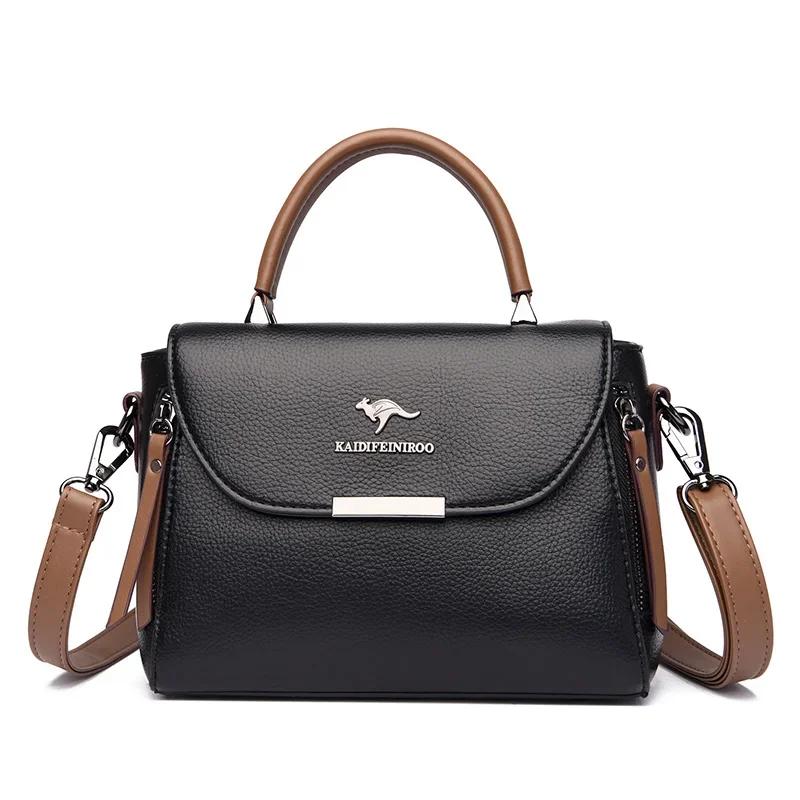 High Quality Pu Leather Casual Crossbody Shoulder Bags for Women 2023 New Luxury Purses and Handbags Women Bags Designer Totes