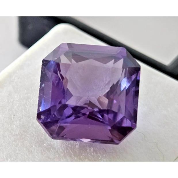 6-7 Ct Natural Alexandrite Color Changing Square Cut Fabulous Loose Gemstone
