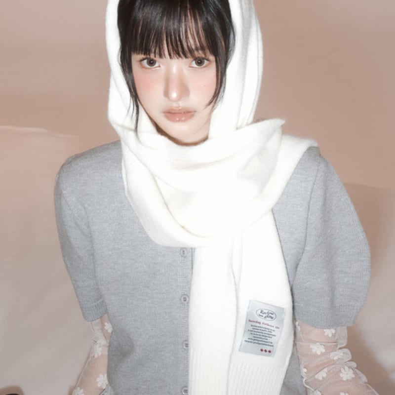 

RECLOW RECLOW Wool Touch Knit Muffler Ivory Not selected
