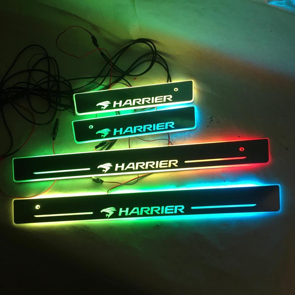 Infrared Non-Destructive Sill Strip with 13-Mode LED Magnetic Welcome Pedal for Lingfang HARRIER