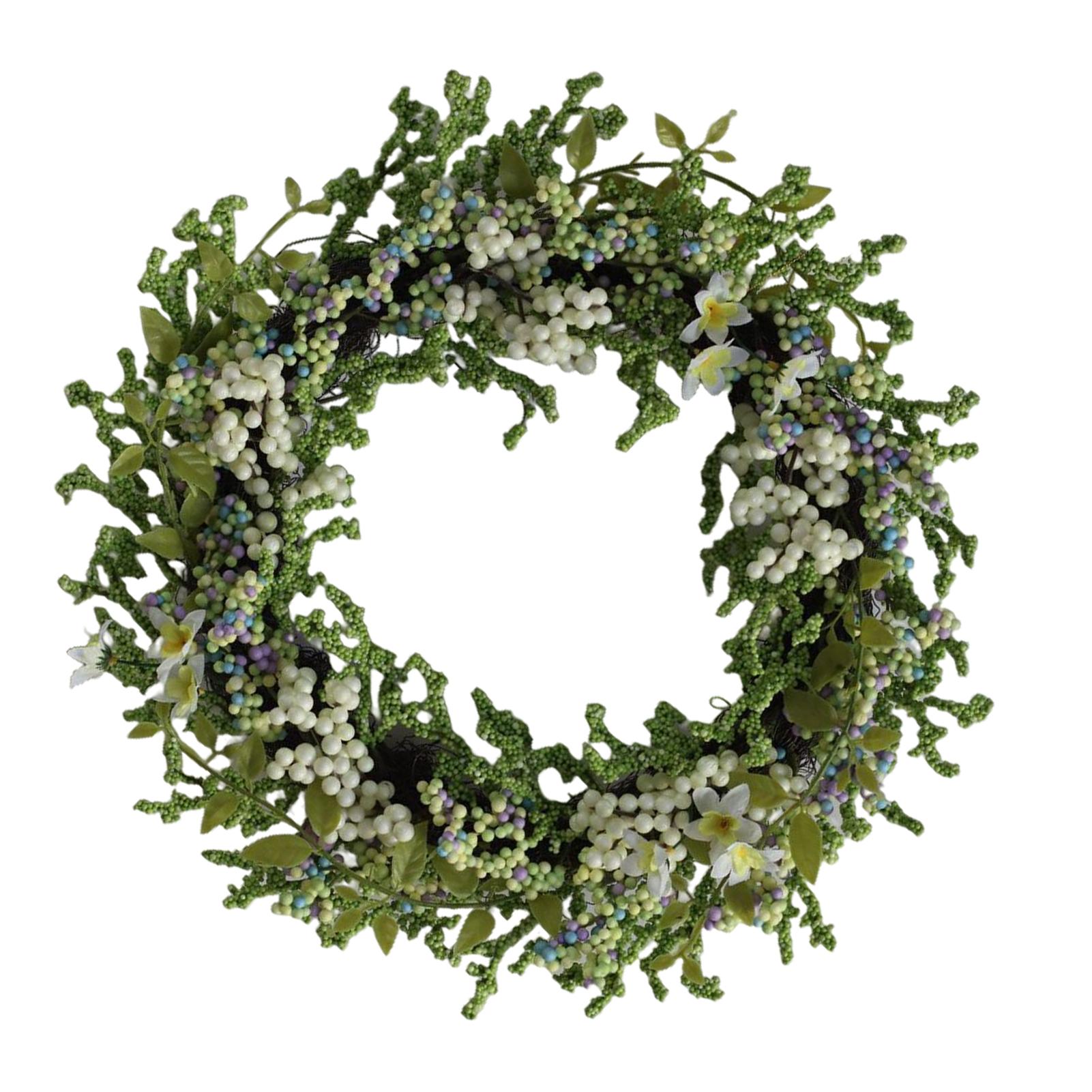 ABS All Season Front Door Wreath Wedding Decor Wall Wreaths For Front Door All Year Round