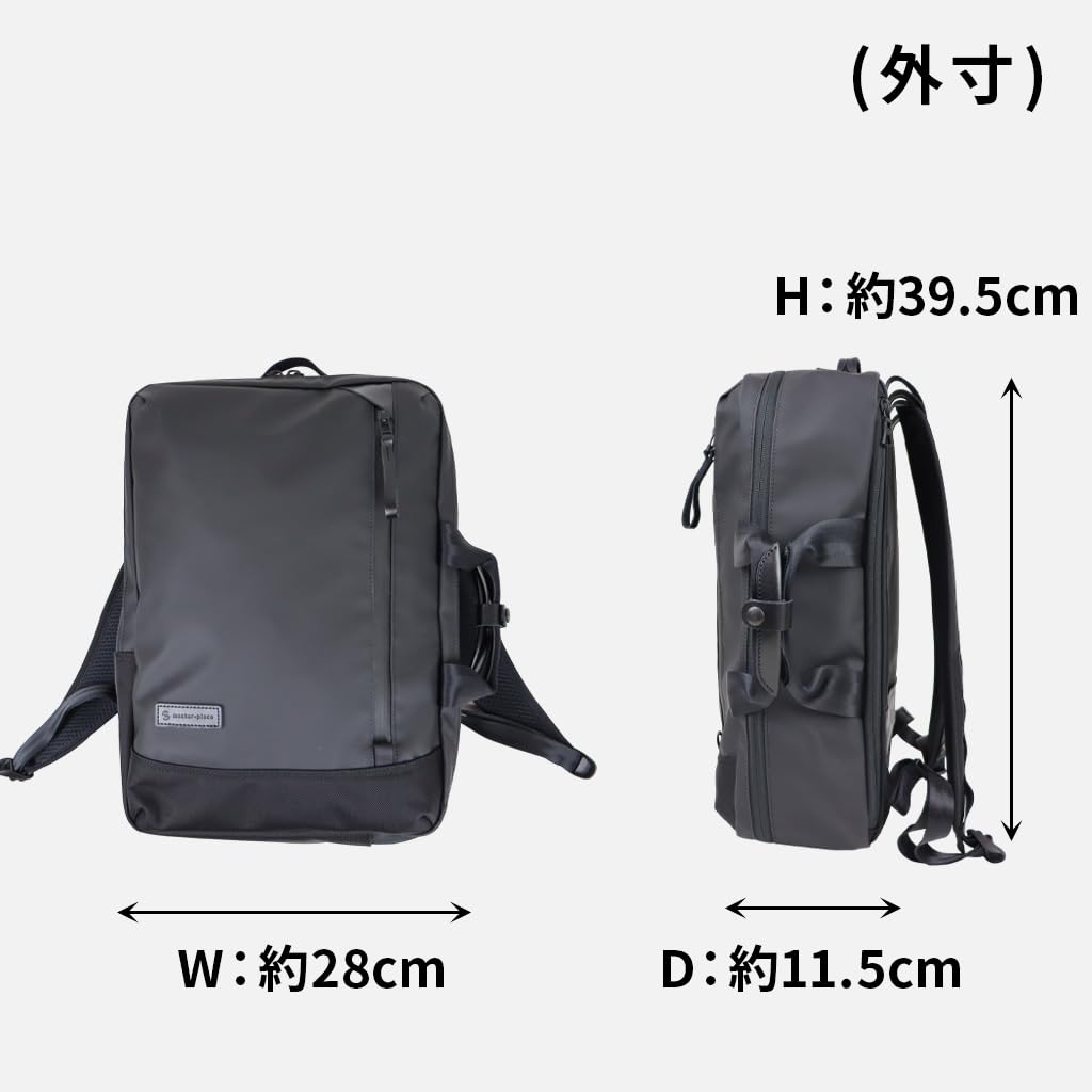 [Masterpiece] Slick 2WAY backpack 02481 slick 10 black
