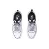 New LiNing Anti Slip Wear Resistant Low Top Skateboard Shoes Women's White Black AGCP128-3