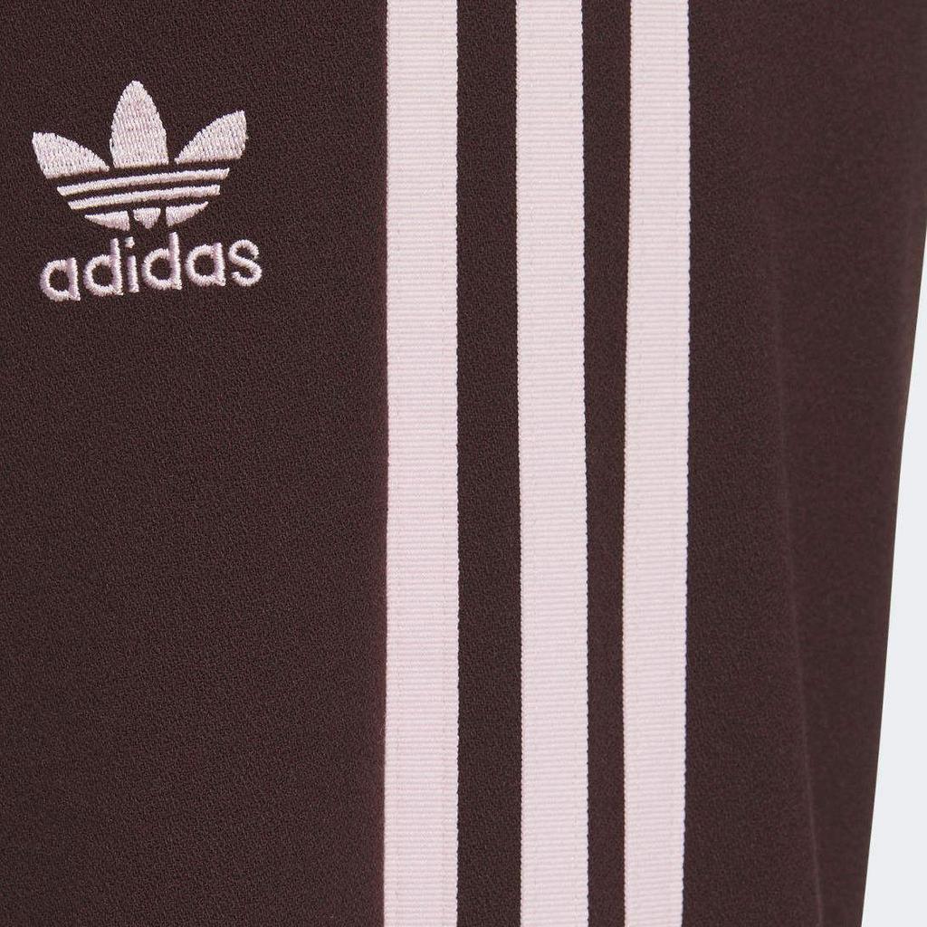 adidas Originals Beckenbauer Three Stripe Elastic Waist Straight Leg Knitted Vintage Track Pants Women White JX2806