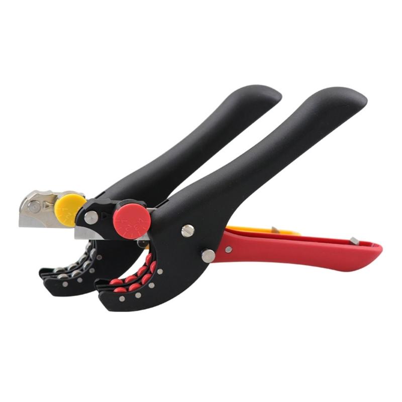 Multifunctional Cable Wire Stripper Stripping Cutter Pliers Handle Tool Hardware Tool Portable Anti-skid Strip Clamp