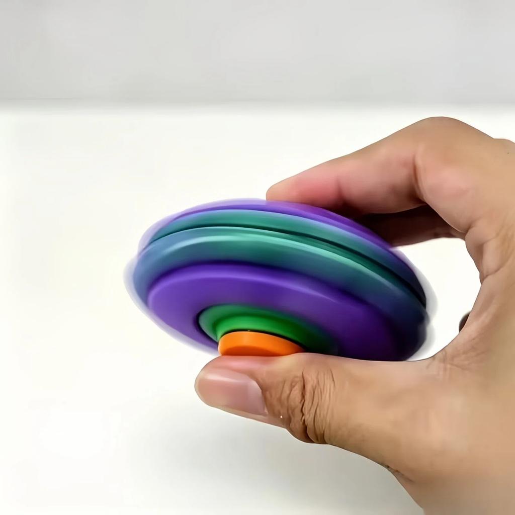 3D Printed Rotating Stress-Relief Gyro Ball, Portable Handheld Spinner Toy, Helps Relieve Anxiety And Improve Focus, Birthday Gift