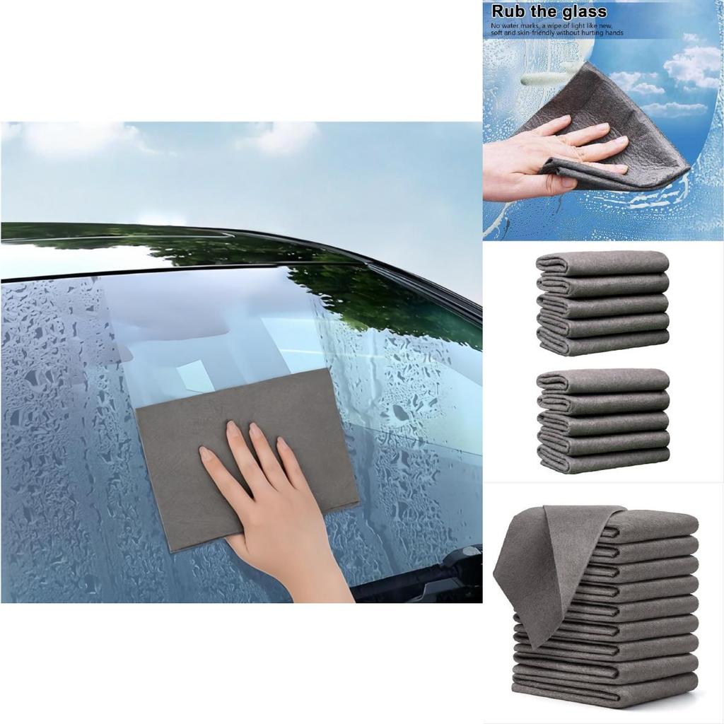 Watermark Removal Cloth For Glass Surfaces Thick And Absorbent For Household Use