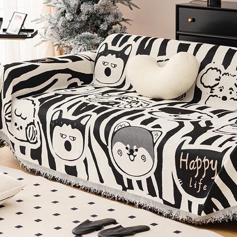 

Чехол для дивана из синели, полотенце, универсальный чехол для дивана Four Seasons, противоскользящая подушка для дивана, не царапающаяся 180*130cm