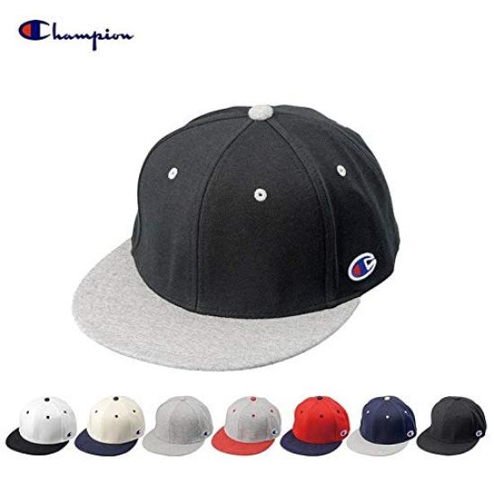 [Champion] Straight Cap 581-001A Red x Navy 57-59cm (Free Size)
