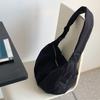 New Large Capacity Down Crossbody Bags Versatile Lightweight Shoulder Bag Casual Simple Dumpling Bag For Women Men