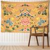 Hand-Painted Dragon Tapestry Wall Hanging Mysterious Chinese Style Mural Psychedelic Art Bedroom Living Room Decor