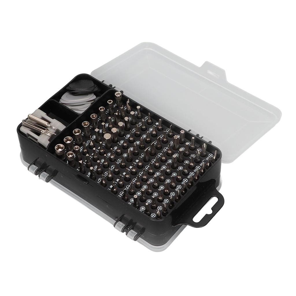 122 in 1 Screwdriver Set Adjustable Magnetic Suction Screwdriver Kit for Computer Glasses PC Laptop Mobile Phone