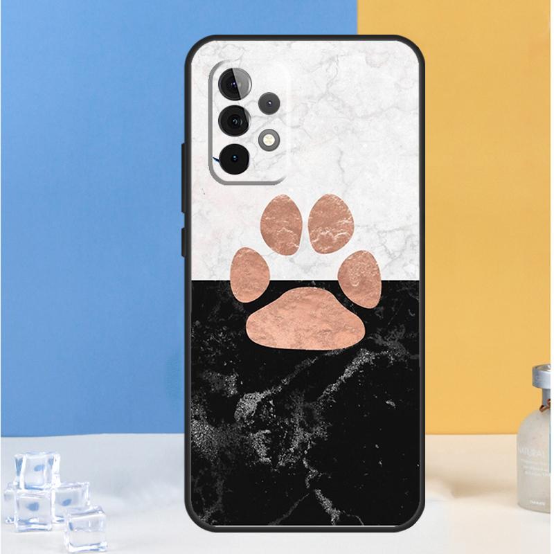 Cat Dog Paw Design For Samsung Galaxy A05 A06 A13 A33 A53 A36 A26 A16 A54 A34 A14 A32 A52 A55 A35 A15 A56 Case