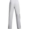 Under Armour Logo Print Elastic Waist Straight Leg Casual Pants Men Gray 1352031-013