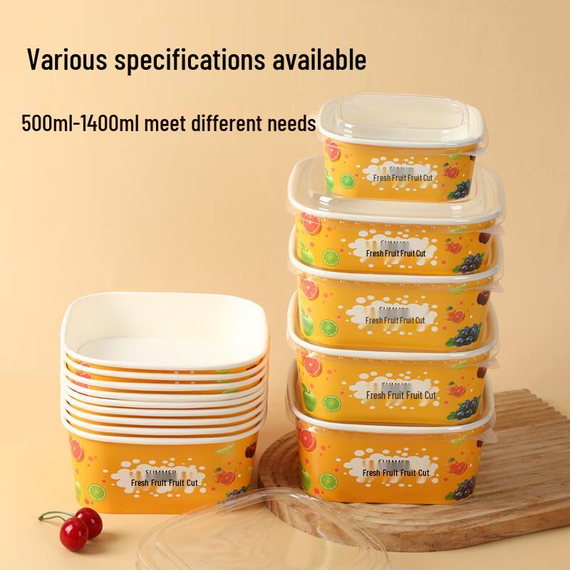 Yudu Disposable Fruit Salad & Picnic Takeaway Box