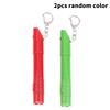 2/5 Stück 3-in-1 Taschenlampe Pfeife Lanyard Kugelschreiber Feld Outdoor Camping Notfall Tragbares Licht Kugelschreiber