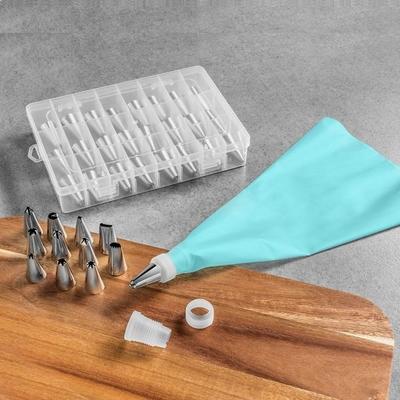 Piping Bag 34 Tips Set Decoration Cakes and Pastries