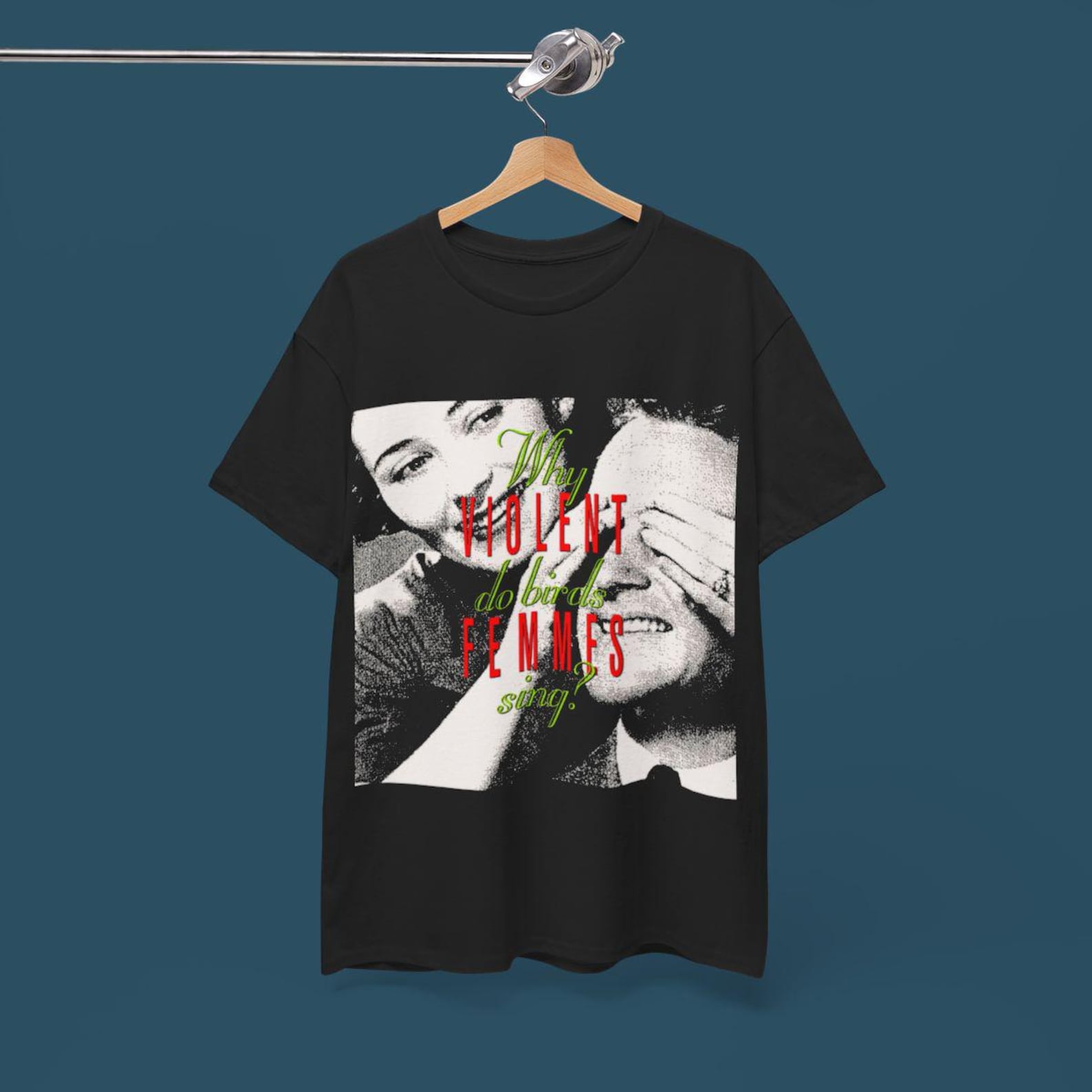 Violent Femmes Band T shirt - New Wave Electronic 80s T shirt - Kraftwerk Devo Japan Duran Duran Oingo Boingo Talking Heads Soft Cell XL
