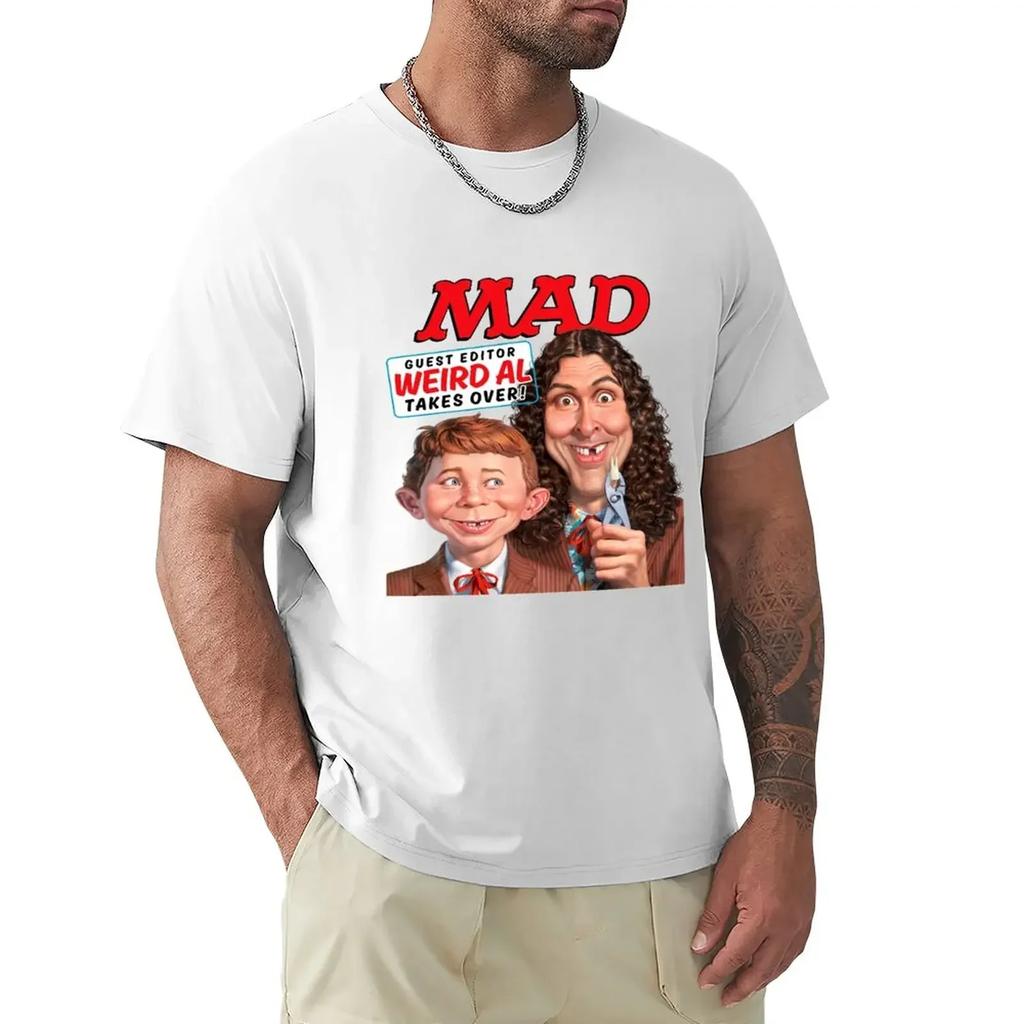 clothing harajuku MAD Guest Editor Weird Al Takes Over T-Shirt Blouse cute clothes edition cotton t shirts