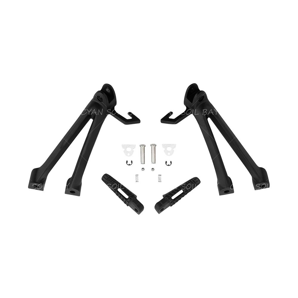 

1 комплект мотоциклетных подножек для Suzuki GSXR GSX-R 600 750 2006-2007 K6 K7 задняя подножка пассажира