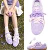 Autumn devil fairy purple butterfly racing shoes new low-top thin-soled German training board shoes female adult