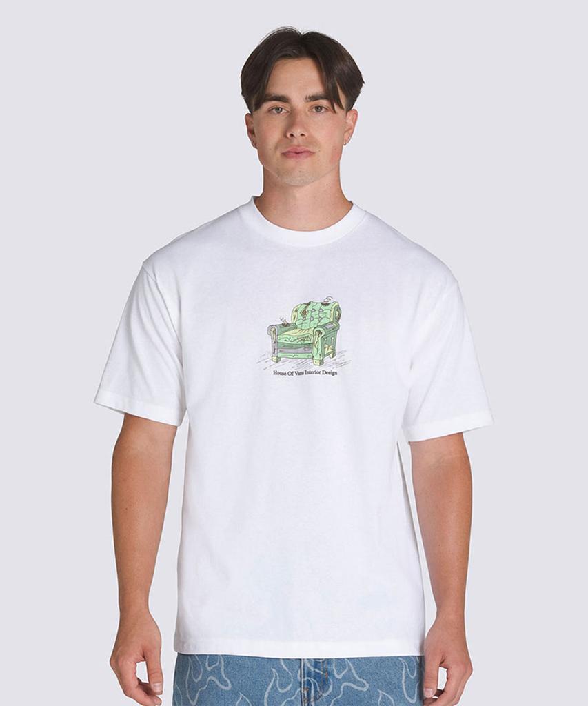 VANS Interior Designer Short Sleeve Shirt - White / Vn000M64Wht1