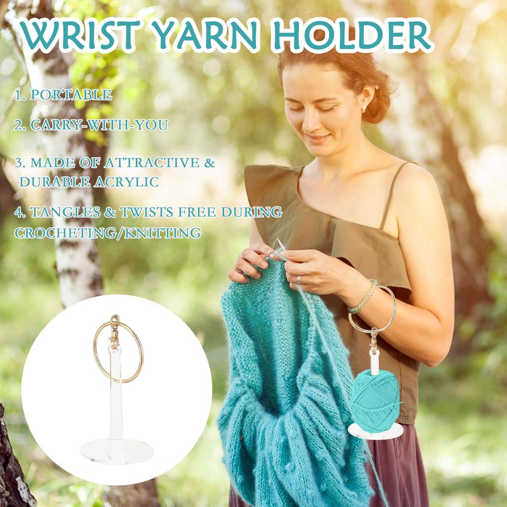 Creative Wrist Yarn Handheld Stand, Portable, Practical, And Super Thoughtful
