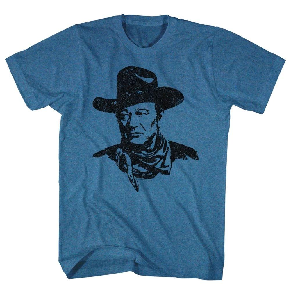 John Wayne The Duke Indigo Heather Icon Children s T-shirt 100