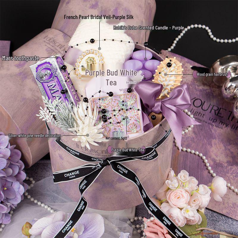 Scatola Regalo Lusso per Damigella d'Onore: Elegante Ringraziamento per Migliori Amiche e Sorelle