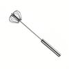 Semi-automatic Stainless Steel Hand Mixer for Eggs, Coffee and Milk