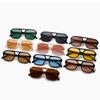 Vintage Quadrat Sonnenbrille Frau Mode Retro Sonnenbrille Weibliche Candy Farben Spiegel Brillen Marke Designer Oculos De Sol